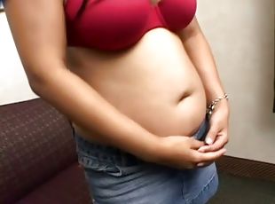 gordo, grande, grávida, indiano, bbw, puta-slut