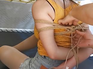 extremo, amateur, sadomasoquismo, china, bondage