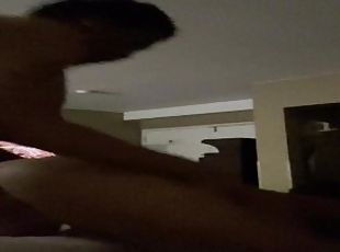 asiático, culo, cuatro-patas, amateur, negra-ebony, adolescente, cabalgando, musculada, hotel, cañero