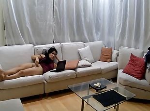 masturbare-masturbation, nevasta, amatori, milf, facut-acasa, camera, voyeur, sot, solo, ascuns