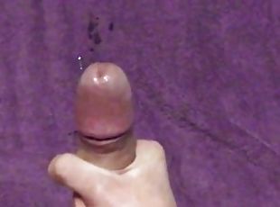 masturbation, orgasm, amatör, cumshot, gigantisk-kuk, avrunkning, pov, sprut, ensam, kuk