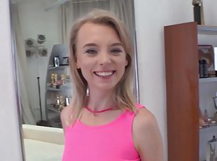 cuplu, pov, excitat, blonda