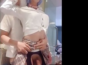 Sissy Asian Skinny Crossdresser Gets Fucked Hard