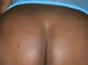 EBONY MILF TAKES LONG BLACK DICK! ALMOST CAUGHT!