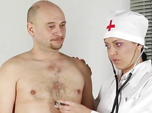 Doctor Fucking The Naughty Nurse And A Patient