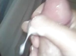 masturbation, amateur, énorme-bite, secousses, point-de-vue, horny, solo, bite