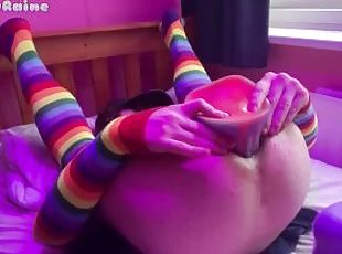 didelis, mėgėjai, analinis, žaislas, gėjus, miela-cute, dildo, solo, twink