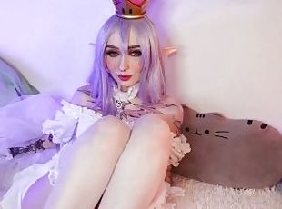 Boosette is finally fucked by Mario in her slutty tight pussyhole -...
