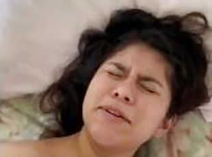 gros-nichons, masturbation, amateur, fellation, ejaculation-sur-le-corps, énorme-bite, latina, branlette, ejaculation, seins