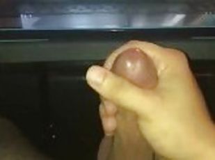 masturbation, amatör, avsugning, cumshot, blandade-raser, svart, pov, ensam, bedragen, vit