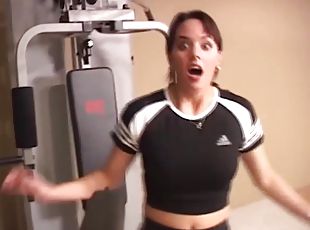 Miranda shows up to do some personal training and ends up getting p...