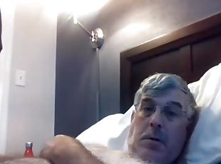 Old man daddy cum on cam 91