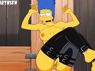 Marge Simpson Milf Legs Spread Missionary On Desk Anal Cum Filling ...