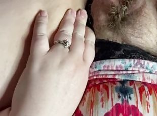 otrogen, fitta-pussy, fru, creampie, pov, sprut, park, kuk