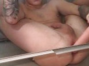 anal, kæmpestor-pik, bøsse, universitet, dildo, solo, twink, realitet, pik