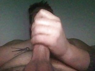 I Was SOOOO Tired But Couldn't Fall Asleep Until My Thick Cock Shot...