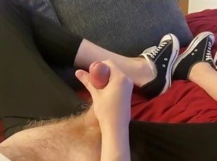 masturbation, amateur, ejaculation-sur-le-corps, gay, solo