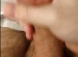 Masturbating My Big, Thic, Hard, Throbbing Cock and Cumming On Tiss...