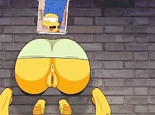 DESTROZANDO TODOS LOS ORIFICIOS DE LA SENSUAL MARGE SIMPSON - HOLE ...