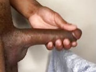 masturbation, chatte-pussy, amateur, ejaculation-sur-le-corps, ébène, énorme-bite, jouet, black, salope, solo