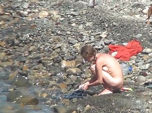 tettone, nudisti, allaperto, mamme, videocamera, spiaggia, voyeur, tettone-busty, tette-pendule