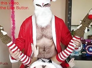 Merry Christmas Santa Claus Cosplay For Female, Gays POV FPOV Reald...