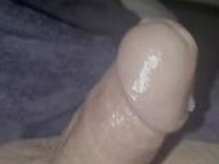 vagina-pussy, amatir, mainan, sperma, seorang-diri, penis