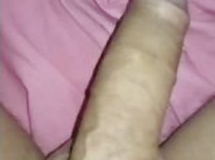 masturbation, amateur, énorme-bite, solo, bite, dure