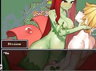 Monster girl hunter - Um sexo pesado com uma monster girl planta ru...
