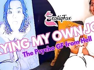 SHE'S CRAZY and kinda hot ? - Using a Dildo to Follow my Psycho Gir...