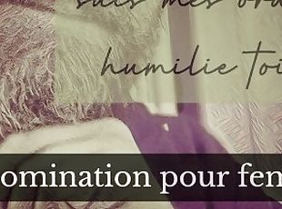 [Audio FR] Domination et humiliation a distance pour Karine - audio...