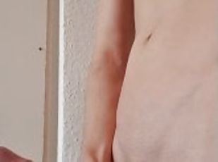 masturbation, maigre, amateur, énorme-bite, ados, secousses, jeune-18, solo, bite