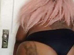 cul, amateur, ébène, milf, maman, black, fantaisie, sœur, solo, tatouage