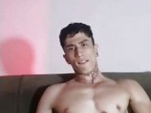 mastubasi, amatir, remaja, latina, sperma, webcam, seorang-diri, realitas