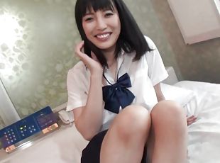 Kaede kyomoto shows off her big tits and perfectly manicured pussy ...