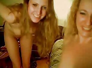 Busty Amateur Blondes Strip and Masturbate On Webcam