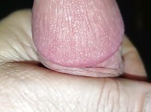 masturbation, amateur, énorme-bite, branlette, massage, secousses, point-de-vue, belle, bite