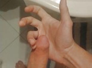 masturbation, orgasme, amateur, ejaculation-sur-le-corps, énorme-bite, gay, branlette, point-de-vue, solo, musclé