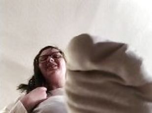 amatör, milf, bbw, fötter, pov, fetisch, ensam, liten, gigant