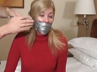 bdsm, blonda, fetish, solo, bondage, cizme, tocuri-inalte