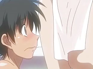 Hentai girl tells shy boy that the only way to prove his love is to...