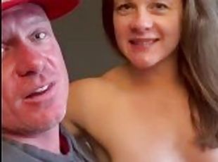 Sexy FitNaughtyCouple put the show on the road onlyfans for full co...