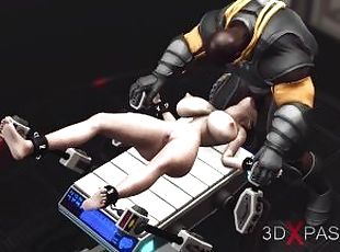 storatuttar, extrem, fitta-pussy, anal, blandade-raser, deepthroat, bdsm, slav, dildo, 3d