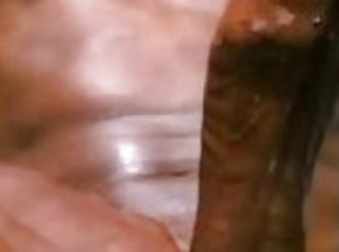 gigantisk, masturbation, orgasm, cumshot, mörkhyad, gigantisk-kuk, tonåring, tysk, avrunkning, creampie