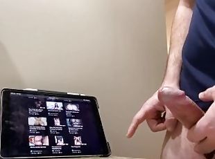 xxlaxtixnaxx Stroking my cock watching until a huge cumshot trying ...