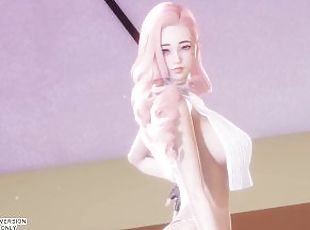 [MMD] LE SSERAFIM - Perfect Night Seraphine Sexy Kpop Dance League of Legends Uncensored Hentai 4K 6