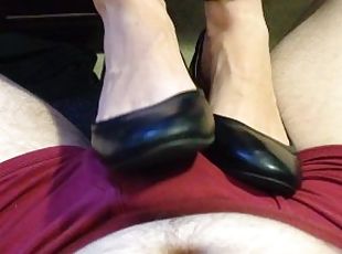 Ballet Flats Shoejob POV  High Arches  Toe Cleavage  Well Worn Dirt...