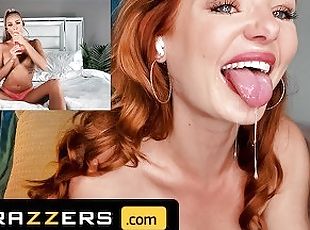 Brazzers - Lacy Lennon & Emma Hix Video Chat To Catch Up But The Ta...