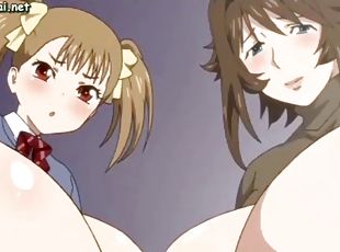 Hentai lesbian huge boobs
