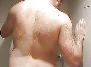 badning, onani, kæmpestor-pik, bøsse, bruser, muskuløs, bjørn